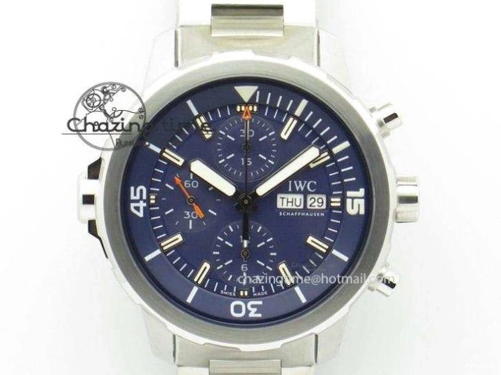 MIROTIME 0501 TechFriendly Aquatimer Automatic SS IW329003 V6F 1:1 Best Edition On Black Rubber Strap MIYOTA 7271